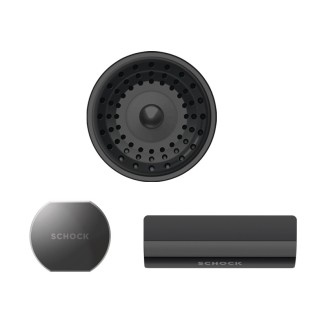 Části dřezu v provedení Gunmetal brushed, Schock 400083GUB