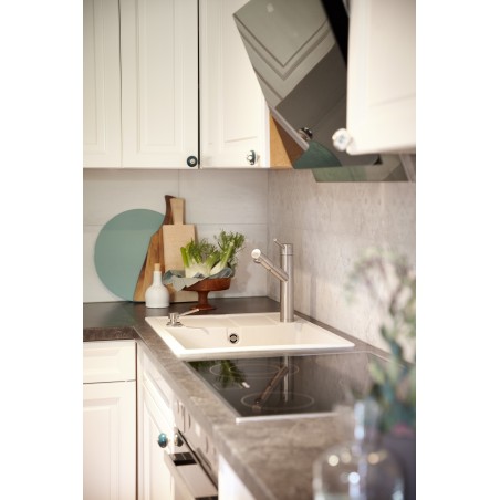 Kuchyňský dřez Schock Manhattan D-100 Asphalt, spodní montáž