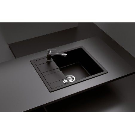 Kuchyňský dřez Schock Manhattan D-100 Nero, spodní montáž