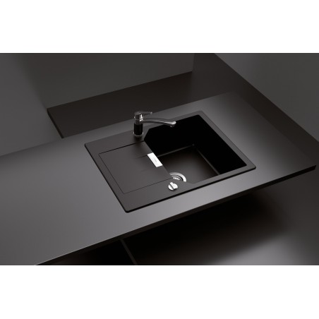 Kuchyňský dřez Schock Manhattan D-100S Asphalt, horní montáž