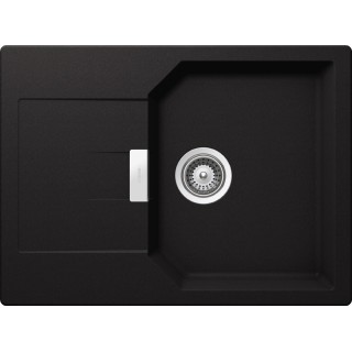 Kuchyňský dřez Schock Manhattan D-100S Nero, spodní montáž