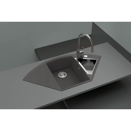 Kuchyňský dřez Schock Lotus C-150 Bronze, horní montáž