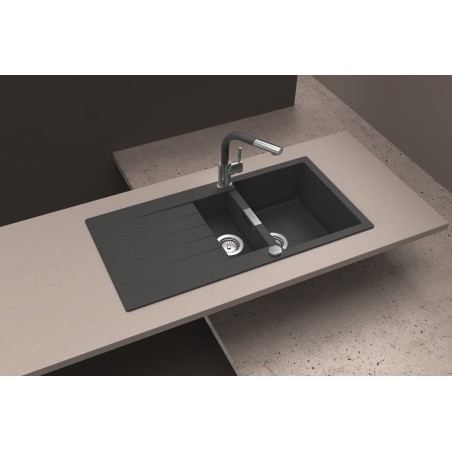 Kuchyňský dřez Schock Signus D-150 Bronze, horní montáž