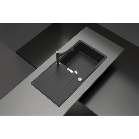 Kuchyňský dřez Schock Tia D-100L Bronze, horní montáž