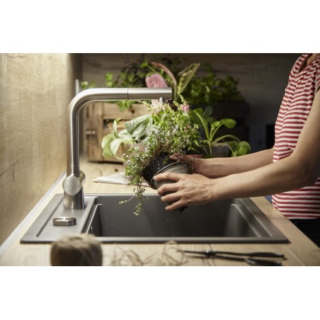 Kuchyňský dřez Schock Mono N-100 Night, spodní montáž