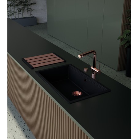 Kuchyňský dřez Schock Kiruna N-100XL Dusk, spodní montáž