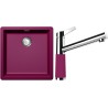 Set Schock S12-4 (dřez Greenwich N-100 Berry + baterie SC-510 Berry)