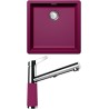 Set Schock S12-5 (dřez Greenwich N-100 Berry + baterie SC-510.120 Berry)