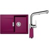 Set Schock S6-7 (dřez Mono D-100S Berry + baterie SC-540.120 Berry)