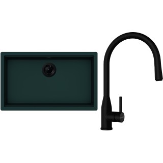 Set Schock S29-6 (dřez Kiruna N-100XL Ivy + baterie Kavus.120 Puro + komponenty Puro)