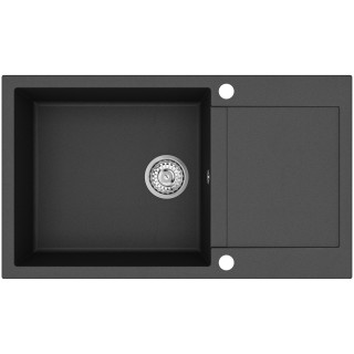 Kuchyňský dřez Teka Clivo 60 B-TQ 1B 1D OB Onyxově černá