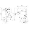 Kuchyňská baterie Franke FS 2842.031 MARIS SLIM Chrom Kuchyňská baterie Franke FS 2842.031 MARIS SLIM Chrom