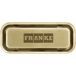 Krytka hranatého přepadu Franke 133.0630.111 Celonerez zlatá