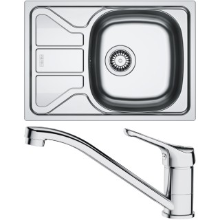 Set Franke N94 (dřez FLN 611-62/44 + baterie FB 250 BASIC NEW Chrom)