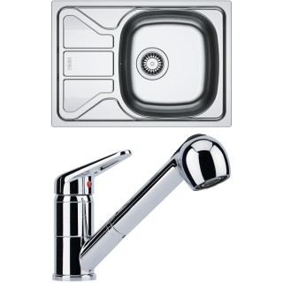 Set Franke N95 (dřez FLN 611-62/44 + baterie FC 9547.031 Chrom)