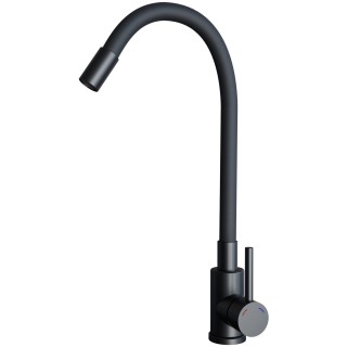 Kuchyňská baterie Sinks Elasta Černá matná