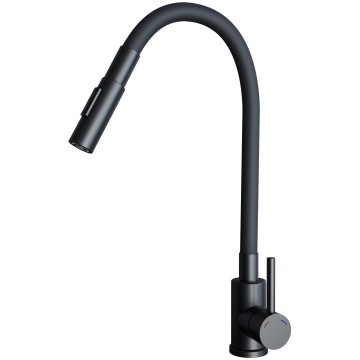 Kuchyňská baterie Sinks Elasta S Černá matná