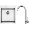 Set Sinks N158 (dřez Blocker 450 V 1 mm, kartáčovaný + baterie Arco Celonerezová) Set Sinks N158 (dřez Blocker 450 V 1 mm, kartáčovaný + baterie Arco Celonerezová)