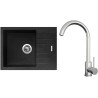 Set Sinks G24630 (dřez Perfecto 650 Granblack 30 + baterie Arco Celonerezová) Set Sinks G24630 (dřez Perfecto 650 Granblack 30 + baterie Arco Celonerezová)