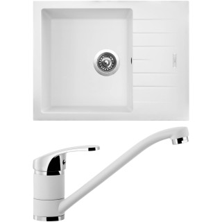 Set Sinks G10928 (dřez Perfecto 650 Milk 28 + baterie Pronto Milk 28)