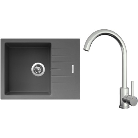 Set Sinks G24672 (dřez Perfecto 650 Titanium 72 + baterie Arco Celonerezová) Set Sinks G24672 (dřez Perfecto 650 Titanium 72 + baterie Arco Celonerezová)