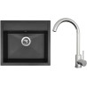 Set Sinks G24030 (dřez Solo 560 Granblack 30 + baterie Arco Celonerezová) Set Sinks G24030 (dřez Solo 560 Granblack 30 + baterie Arco Celonerezová)