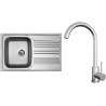 Set Sinks N134 (dřez Star 780 V 0,6 mm, matný + baterie Arco Celonerezová) Set Sinks N134 (dřez Star 780 V 0,6 mm, matný + baterie Arco Celonerezová)
