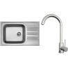 Set Sinks N136 (dřez Star 780 XXL 0,7 mm, matný + baterie Arco Celonerezová) Set Sinks N136 (dřez Star 780 XXL 0,7 mm, matný + baterie Arco Celonerezová)