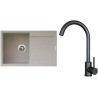 Set Sinks G25029 (dřez Ultima 790 Avena 29 + baterie Arco Černá matná) Set Sinks G25029 (dřez Ultima 790 Avena 29 + baterie Arco Černá matná)