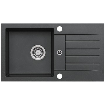 Kuchyňský dřez Alveus Niro 130 Black 91