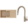 Set Alveus (dřez Cadit 80 Beige 55 + baterie Delos Beige 55) Set Alveus (dřez Cadit 80 Beige 55 + baterie Delos Beige 55)