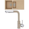 Set Alveus (dřez Cadit 80 Beige 55 + baterie Siros Beige 55) Set Alveus (dřez Cadit 80 Beige 55 + baterie Siros Beige 55)
