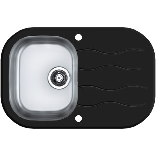 Kuchyňský dřez Alveus Wave 20 černá/satin