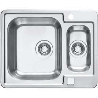 Kuchyňský dřez Alveus Line 50 Maxim Satin, pro horní montáž