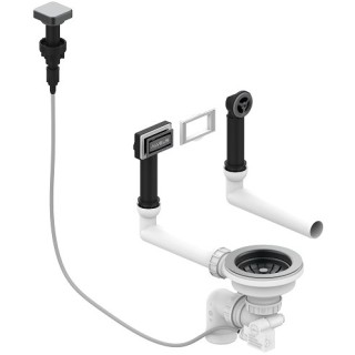 Výpusť Alveus Monarch 1144852 Anthracite