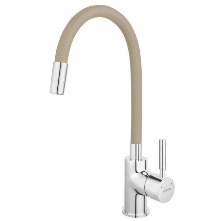 Kuchyňská, koupelnová baterie Ferro 70710,0BE Chrom/Béžová
