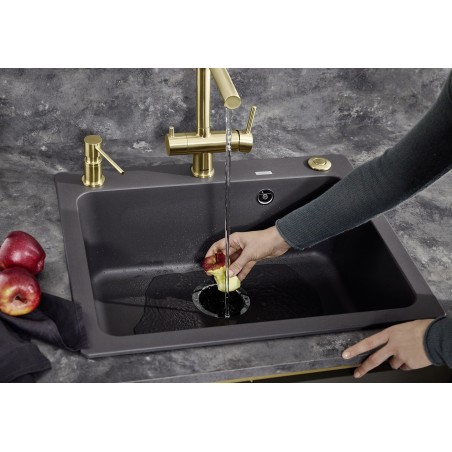 Dávkovač saponátu Blanco Lato Saténově zlatá