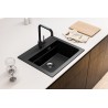 Kuchyňský dřez Alveus Atrox 30 QC Deep Black A90