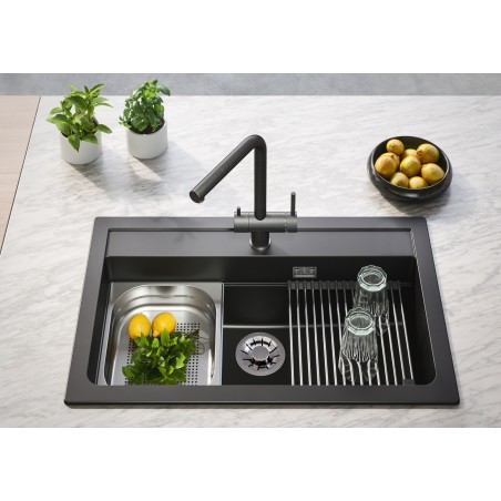 Kuchyňský dřez Alveus Atrox 40 QC Carbon A91