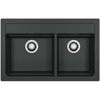 Kuchyňský dřez Alveus Atrox 50 QC Deep Black A90