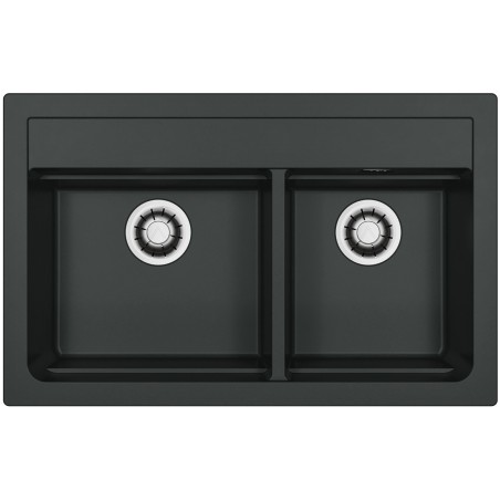 Kuchyňský dřez Alveus Atrox 50 QC Deep Black A90