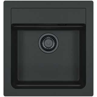 Kuchyňský dřez Alveus Atrox 20 Black Edition Deep Black A90