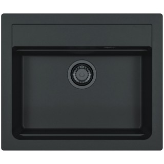 Kuchyňský dřez Alveus Atrox 30 Black Edition Deep Black A90