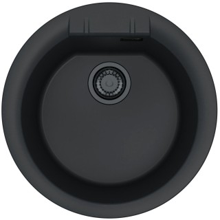 Kuchyňský dřez Alveus Cadit 100 Black Edition Deep Black A90