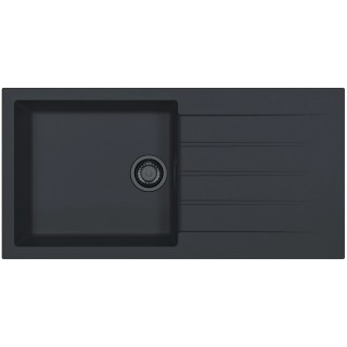 Kuchyňský dřez Alveus Cadit 50 Black Edition Deep Black A90