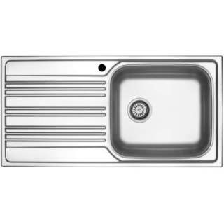 Kuchyňský dřez Sinks Star 1000 XXL V 0,7mm, matný - ZHOTOVENÝ OTVOR - VÝPRODEJ