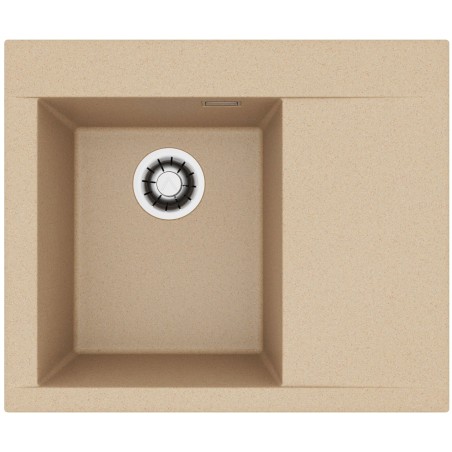 Kuchyňský dřez Alveus Pure-G 50 QC Clay A50, levý