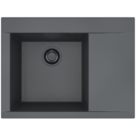 Kuchyňský dřez Alveus Pure-G 60 Black Edition Deep Black A90, levý