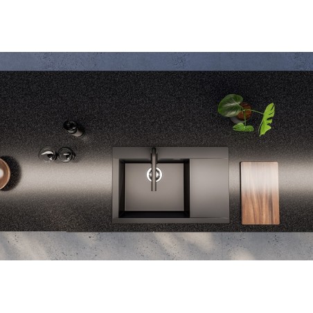 Kuchyňský dřez Alveus Pure-G 70 QC Stone A80, levý