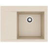 Kuchyňský dřez Alveus Pure-G 60 QC Ivory A20, pravý